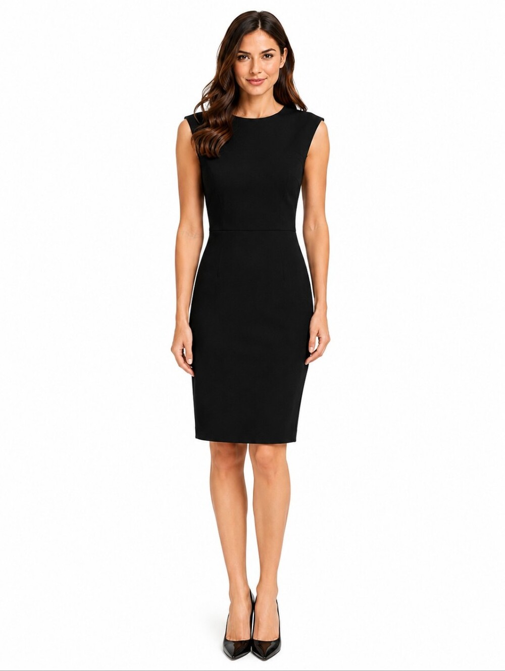 J. Crew Classic Black Sheath Dress Zip Back Women's Size 2 Business Casual Offic